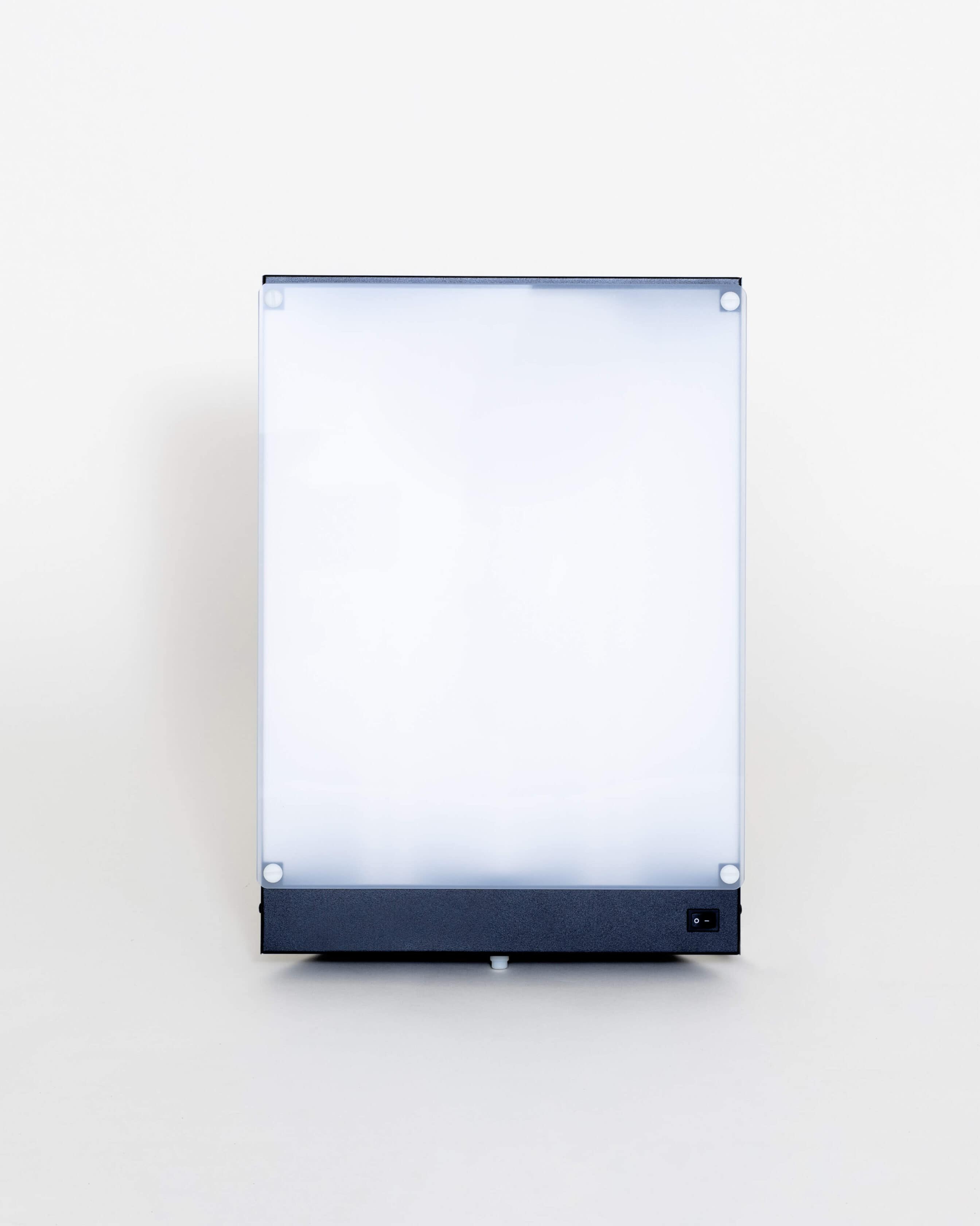 Close-up of BOXelite large diffuse light panel showing even illumination